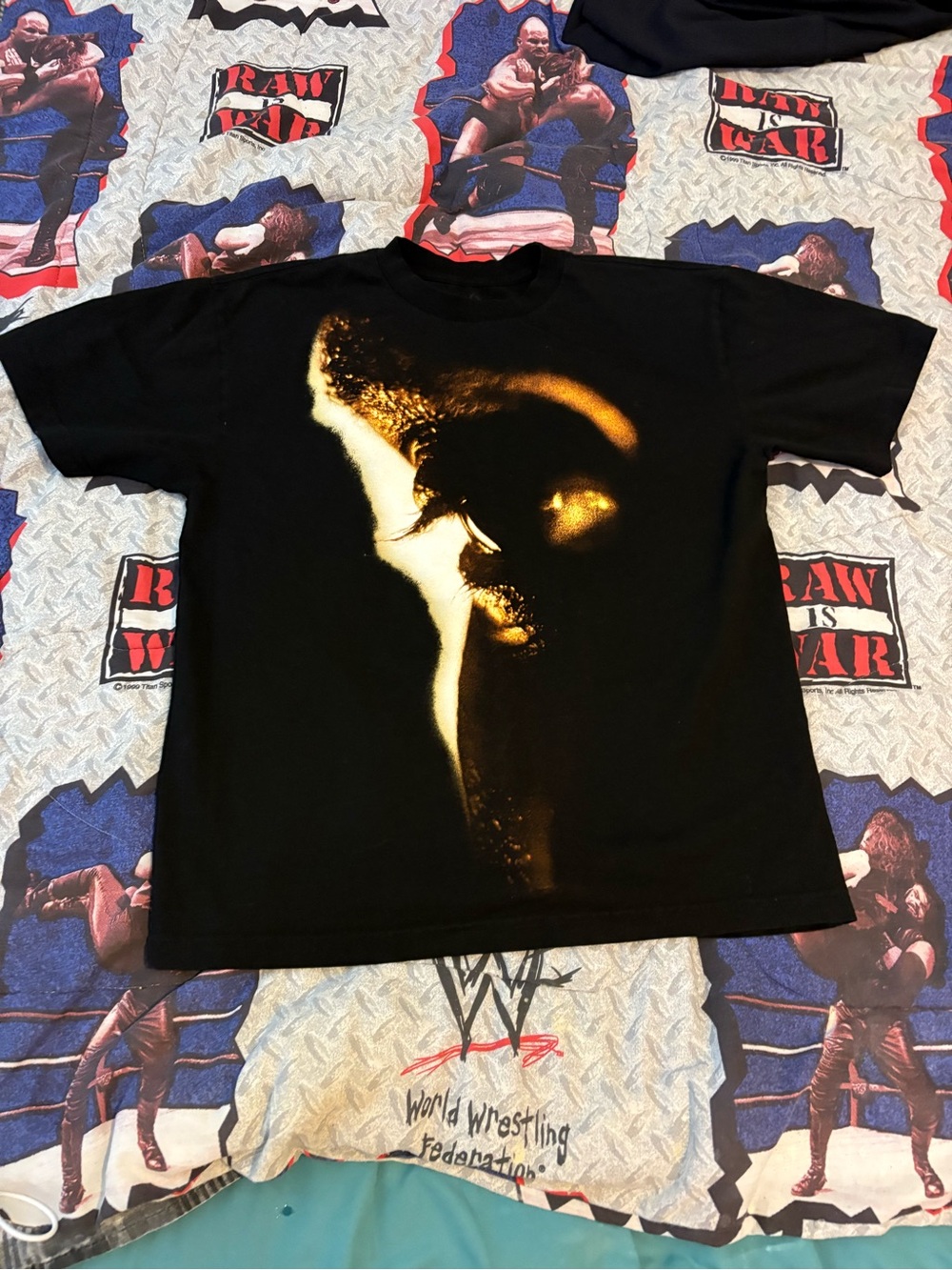 The Weeknd After Hours Til Dawn Tour 2025 Shirt Sz M Black Close Up Face XO Eye